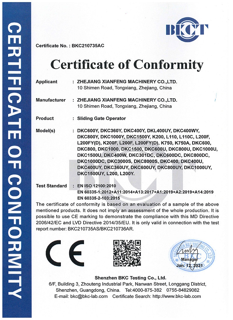 CERTIFICADO CE